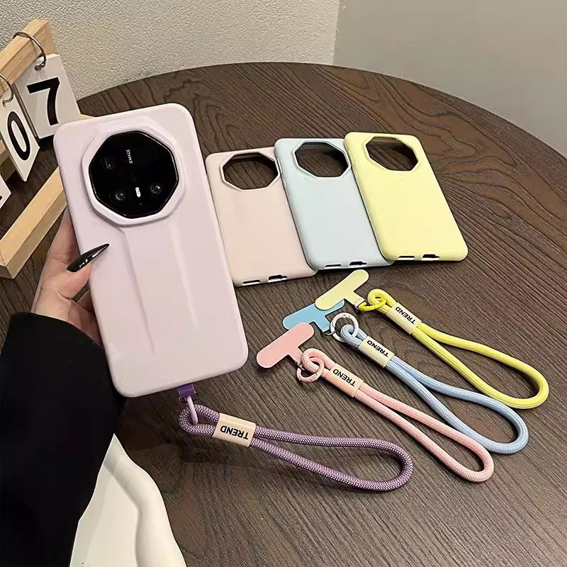 シンプルなドーパミン液体の手提げひもは華為mate70rsの優れたマスターの携帯ケースに適用されています。|undefined