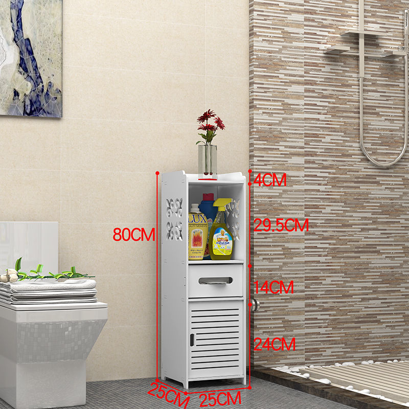 inodoro de borde estante para colocar papel higiénico inodoro de piso inodoro de esquina triangular gabinete de almacenamiento de almacenamiento gabinete de esquina hendida