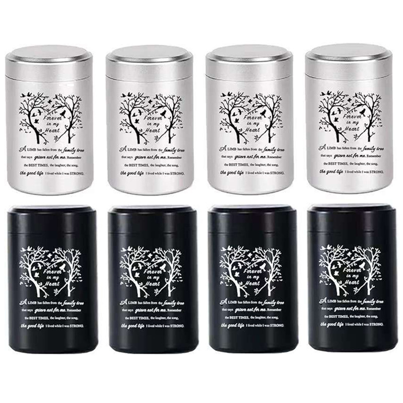 Cross-Border New Product to Commemorate Loved Ones, Pet Hair Moisture-Proof Urn, Pet Urn, Aluminum Alloy Urn Cross-Border New Product to Commemorate Loved Ones, Pet Hair Moisture-Proof Urn, Pet Urn, Aluminum Alloy Urn