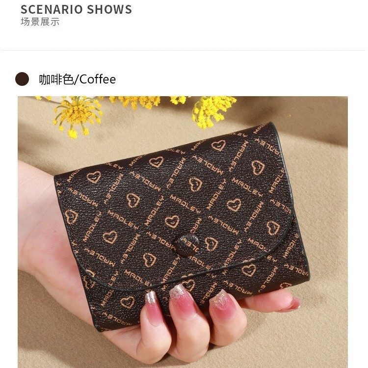 Wholesale from the source factory: Women's wallet, Amazon cross-border bestseller, versatile and simple short clutch wallet for foreign trade