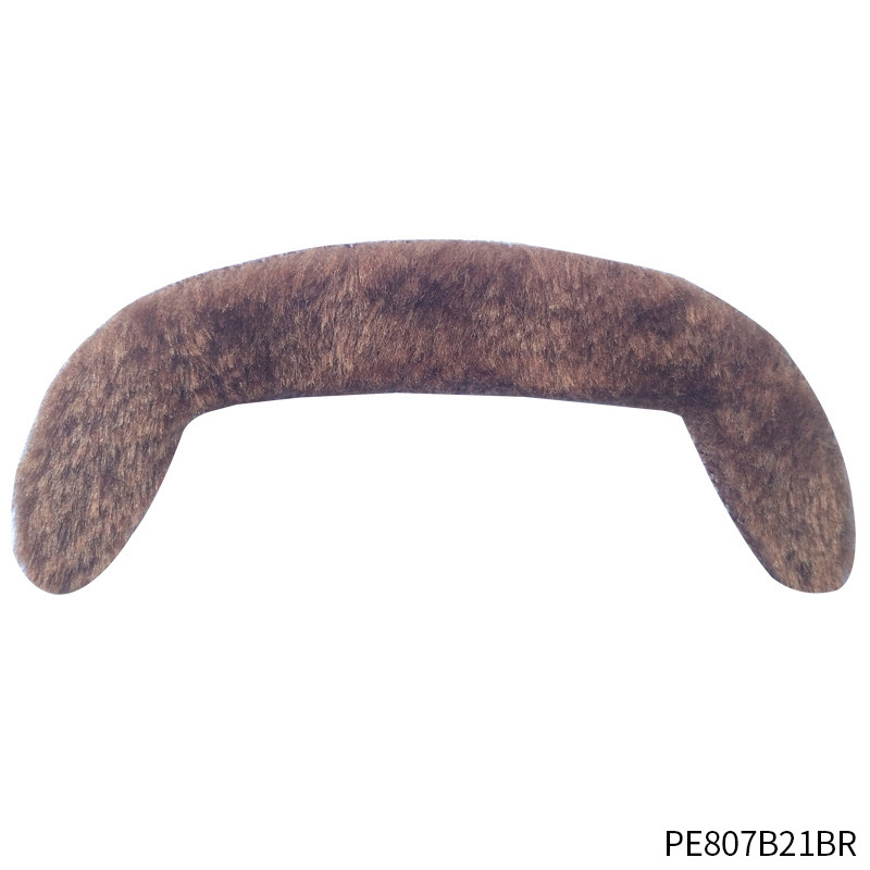 Amazon Hot Halloween disfraz de barba negra caballero peluche barba accesorios