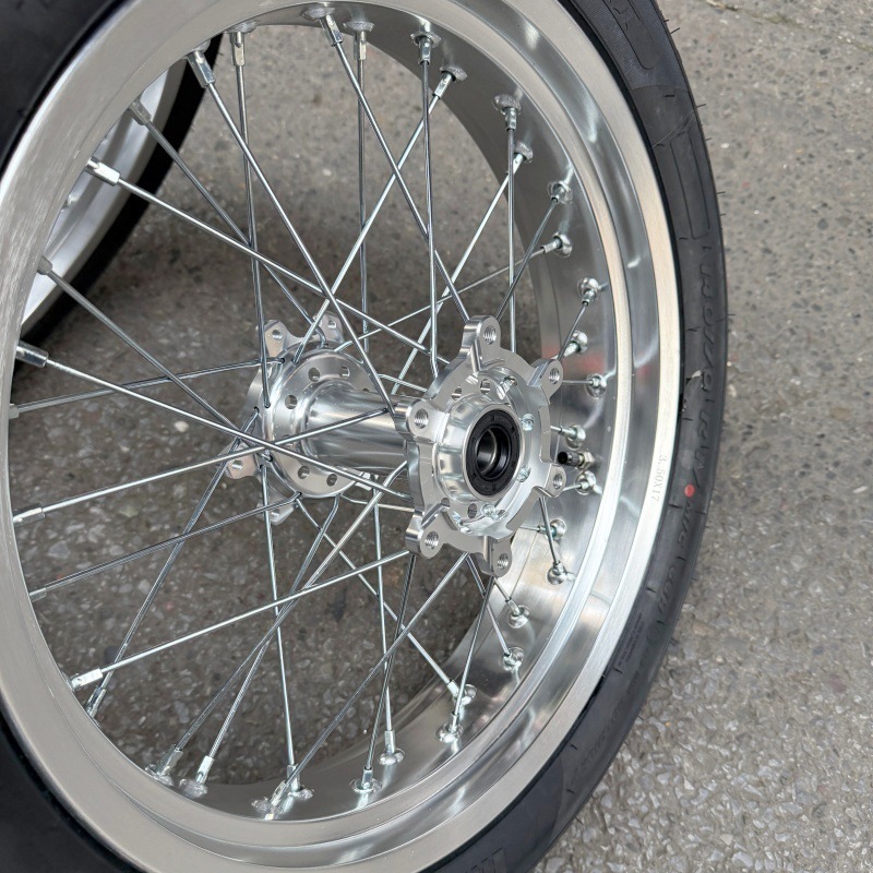 Ultra Bee Modified Front 110/70-17 Rear 140/70-17 BFG Semi-Heat-Melt Racing Tire Assembly
