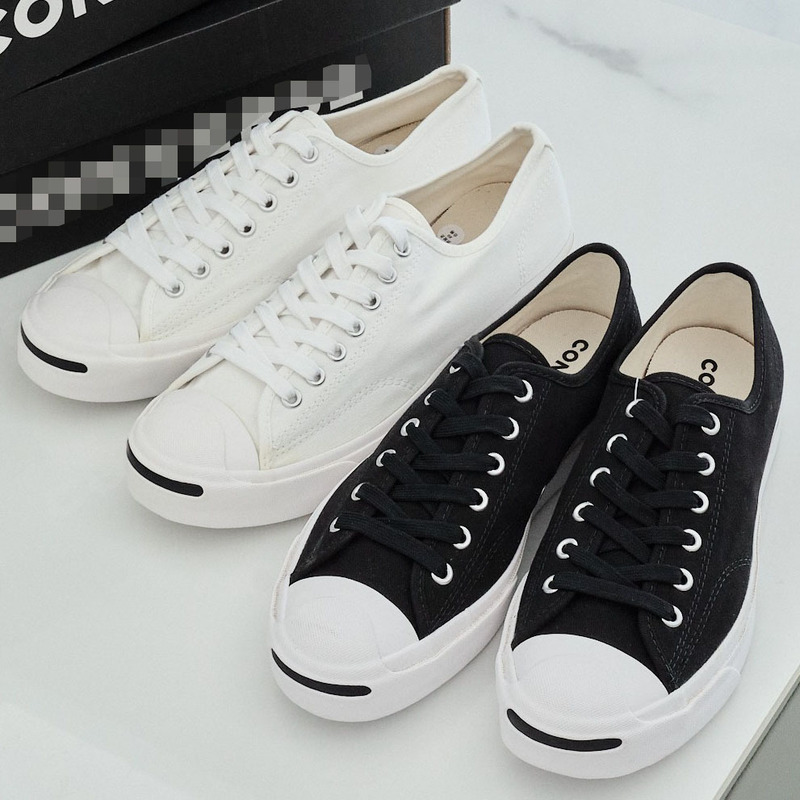 Putian Shoes Converse Jack Purcell Open-Toe Casual Sneakers for Men and Women, Low-Top Leather White Shoes Putian Shoes Converse Jack Purcell Open-Toe Casual Sneakers for Men and Women, Low-Top Leather White Shoes