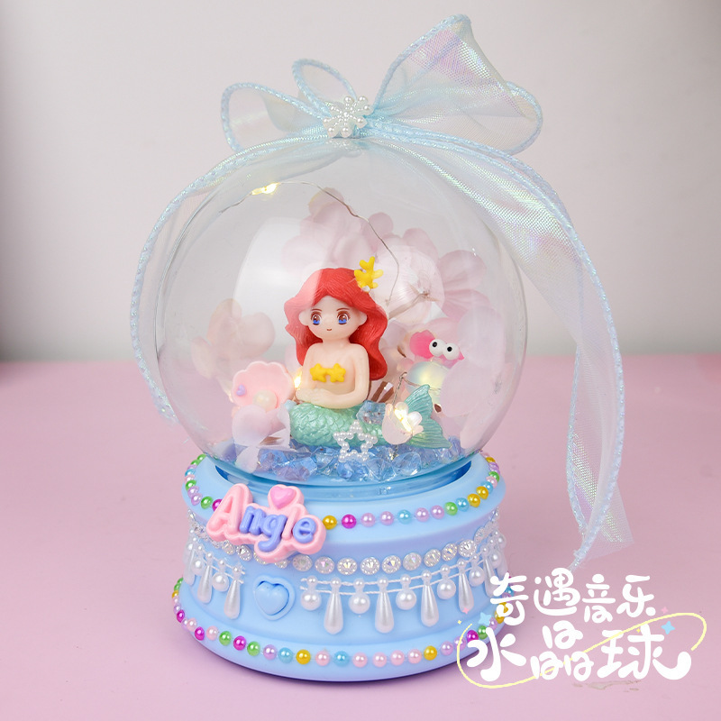 女の子 DIY 手作りクリーム接着剤材料パッケージギフトボックスセットクリエイティブ手作りショップ教育屋台おもちゃ卸売|undefined