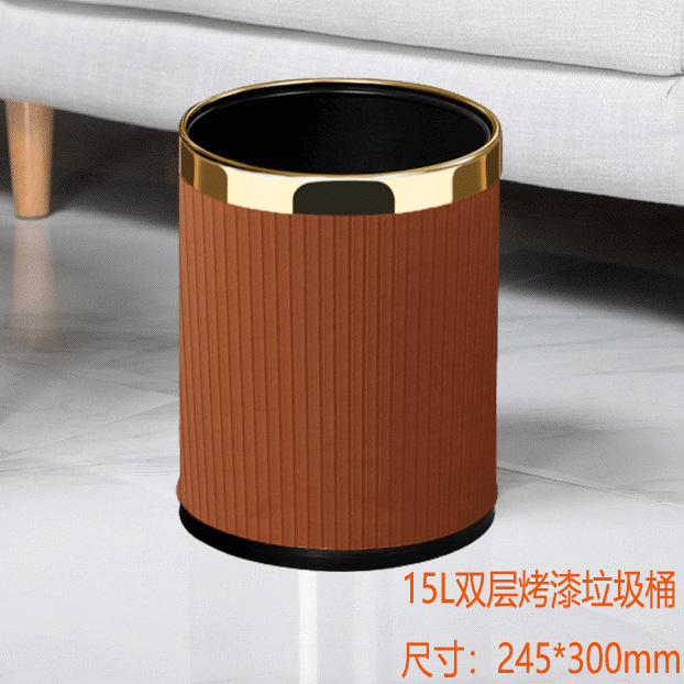 Hogar creativo de doble capa de basura sala de estar Oficina de gama alta Nordic cocina dormitorio baño Baño estrecho hueco