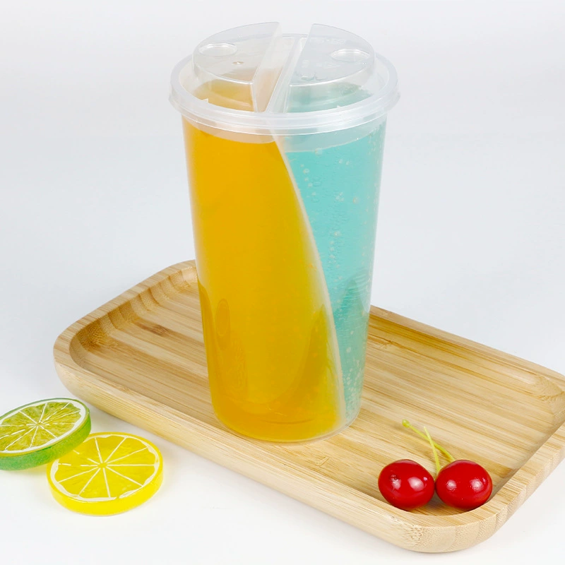 S shared cup thick transparent separation PP cup milk cup can be printed OGO injection molding cup-free shipping in Guangdong Province