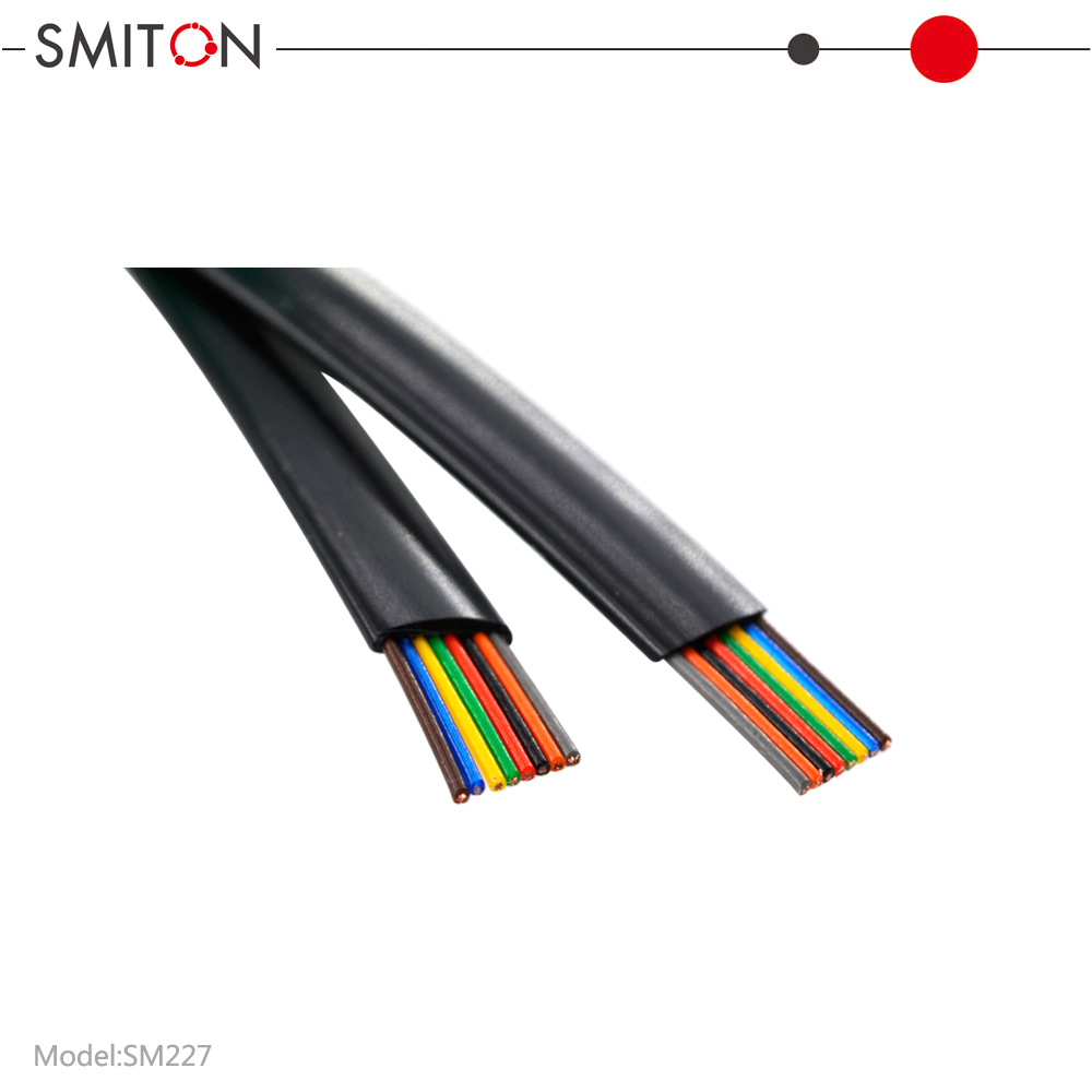 sm227  150米电话八芯线材 RJ45-8C白色黑色银灰自由裁剪布线工艺