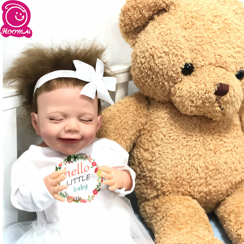 Nueva Llegada De abril renacer muñeca simulación muñeca renacer bebé pequeño Abril