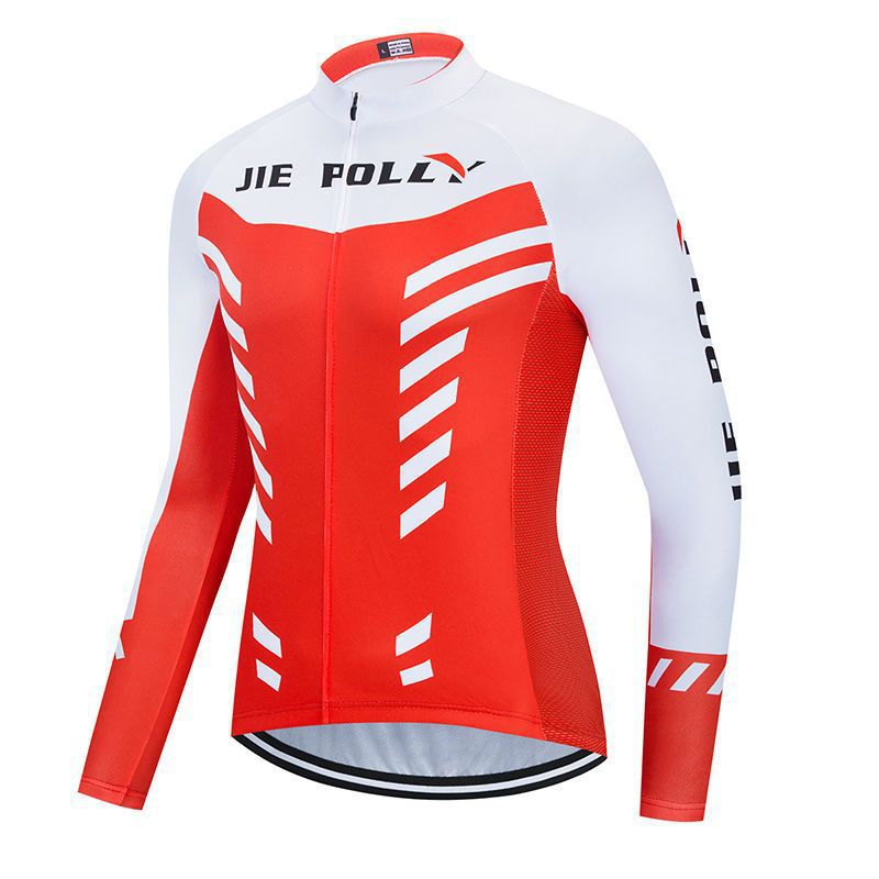 ↑ blusa blanca y roja de alta velocidad (modelo largo) - Lista de compras obligatorias