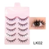 LK02 Single Fish Line Sympane 5 pairs of pink hanging holes