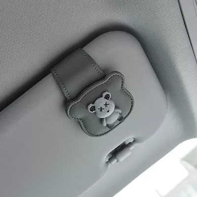 Box, Multifunctional Clip for – Car Glasses Clip/Bill Clip - graygrey