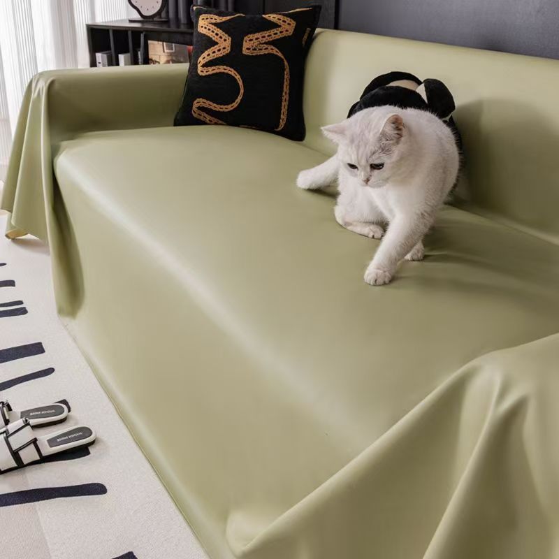 沙发布布料防猫抓猫抓皮加厚万能盖巾科技布包床头皮革防尘布