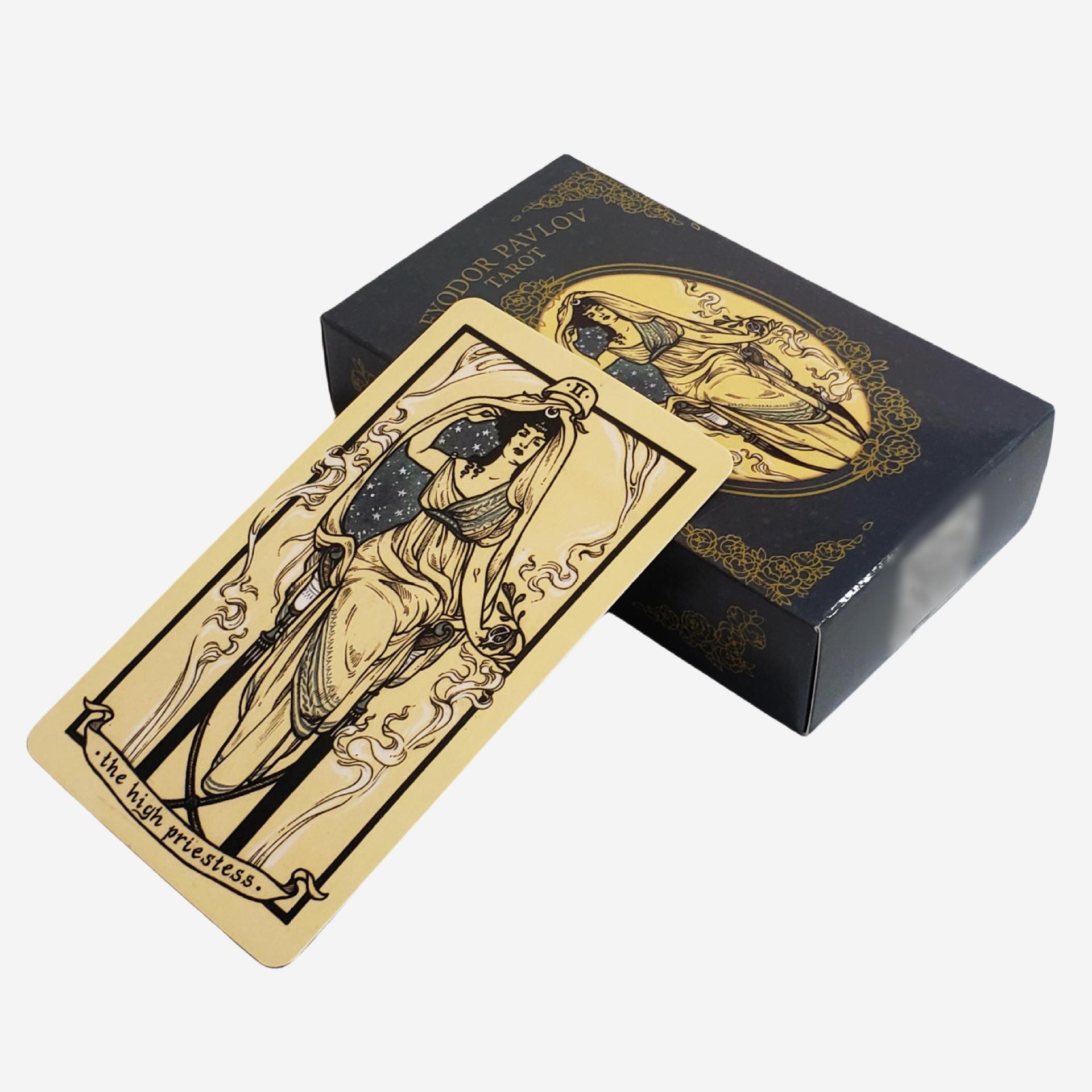 Pavlov Fyodor Tarot Card Deck For Party Games And Casual Play_voghion.com
