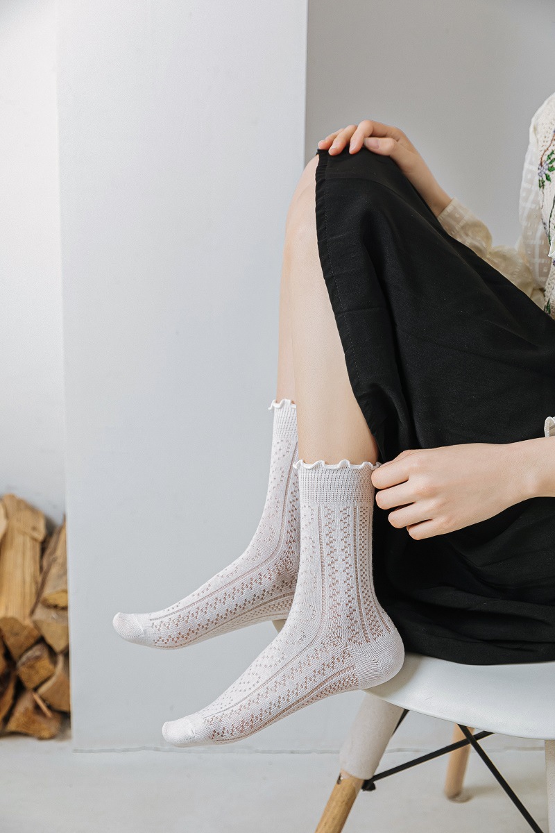 Women's Cute Basic Solid Color Cotton Ankle Socks A Pair display picture 3