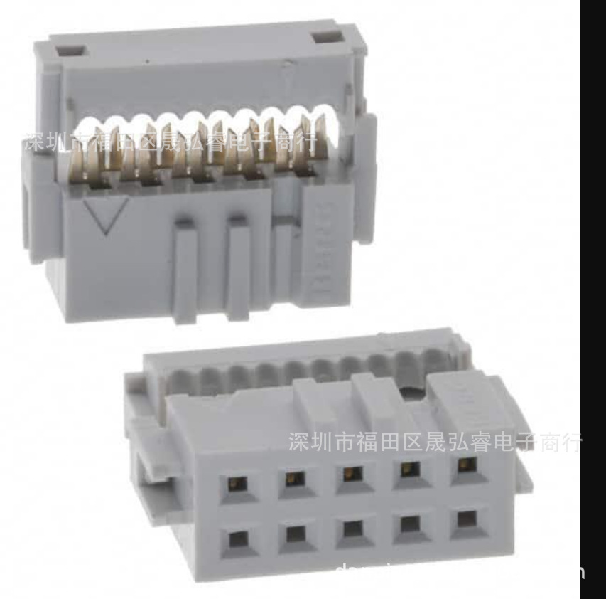 71600-110LF   插座 自由悬挂10pin 2.54mm  排母进口原装现货