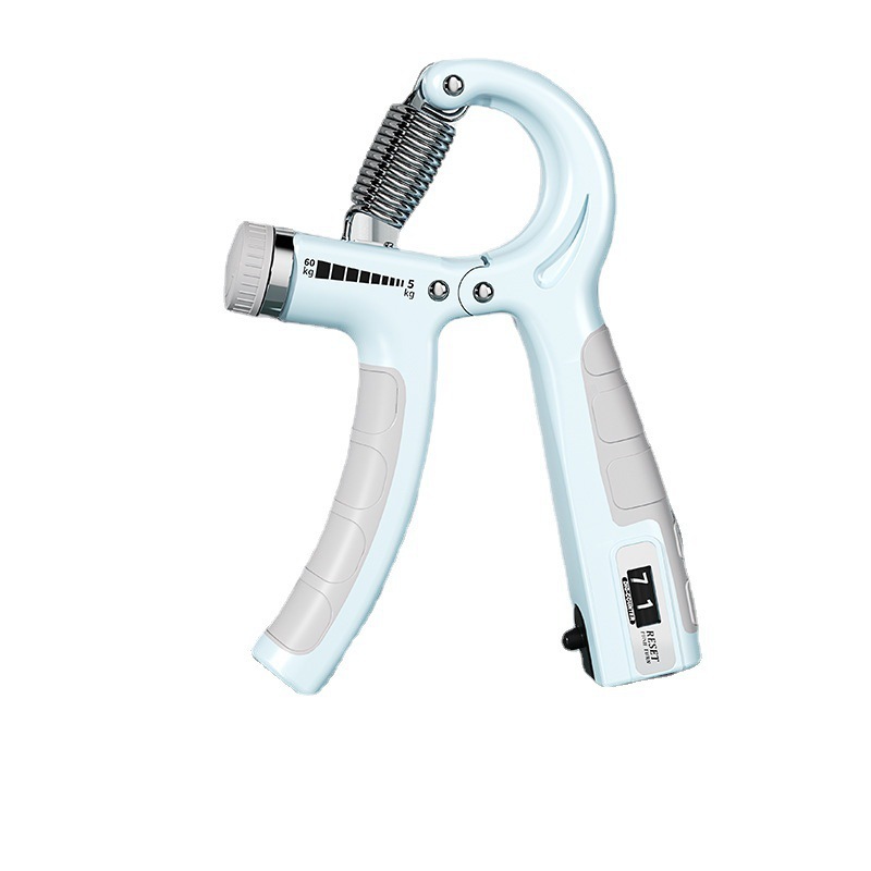 計数握力器R型はトレーニングフィットネス器材腕指力リハビリトレーニングゴム取っ手5-60KGを調節できる|undefined