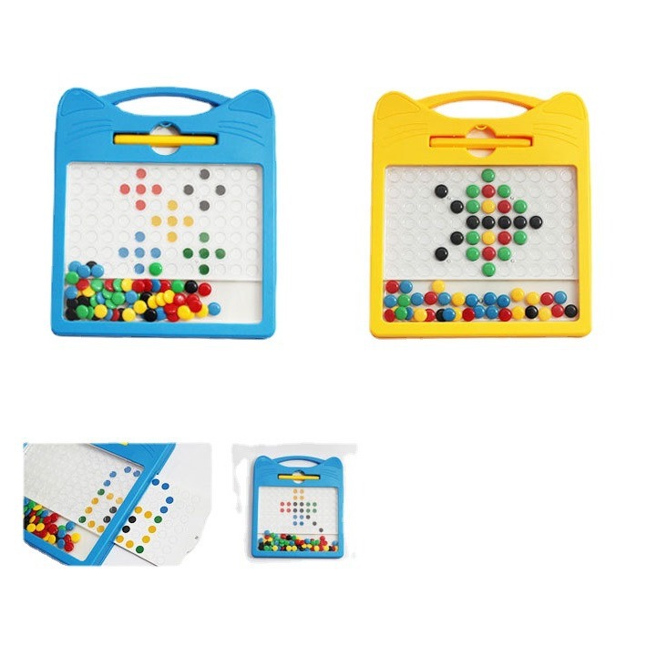Tarjeta transfronteriza de Amazon educación temprana juguetes educativos magnético bean pen tablero de dibujo pluma de control entrenamiento educación temprana iluminación
