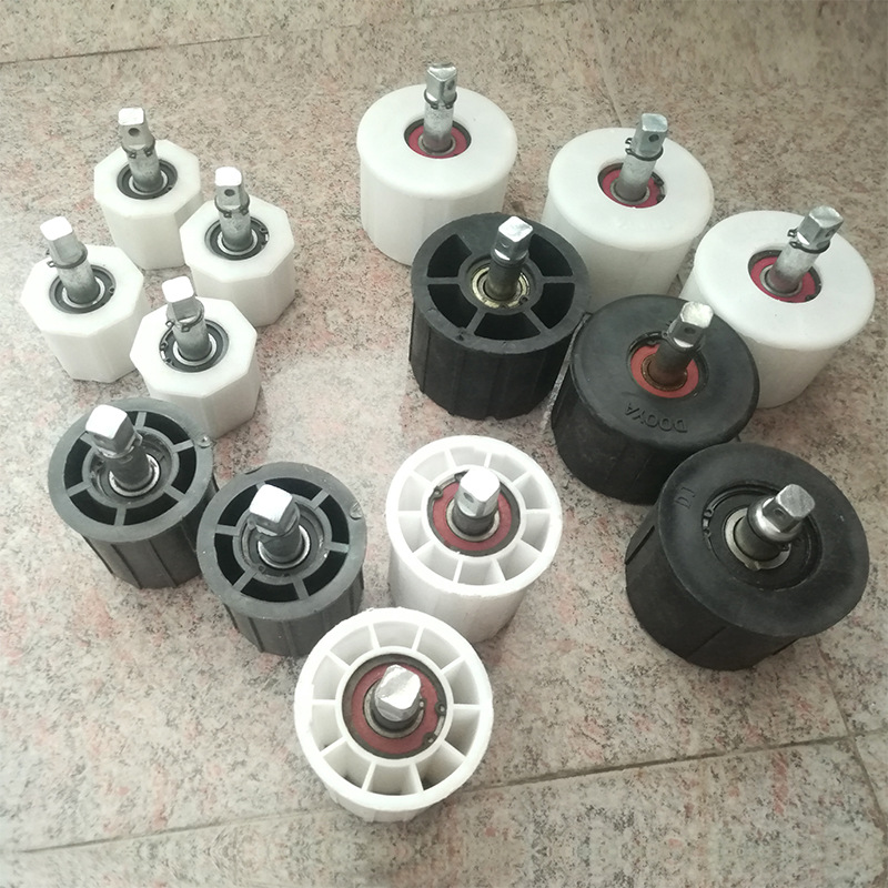 电动卷门尾插3寸4寸管卷帘门大梁管80圆轴承 转轮70八角封头