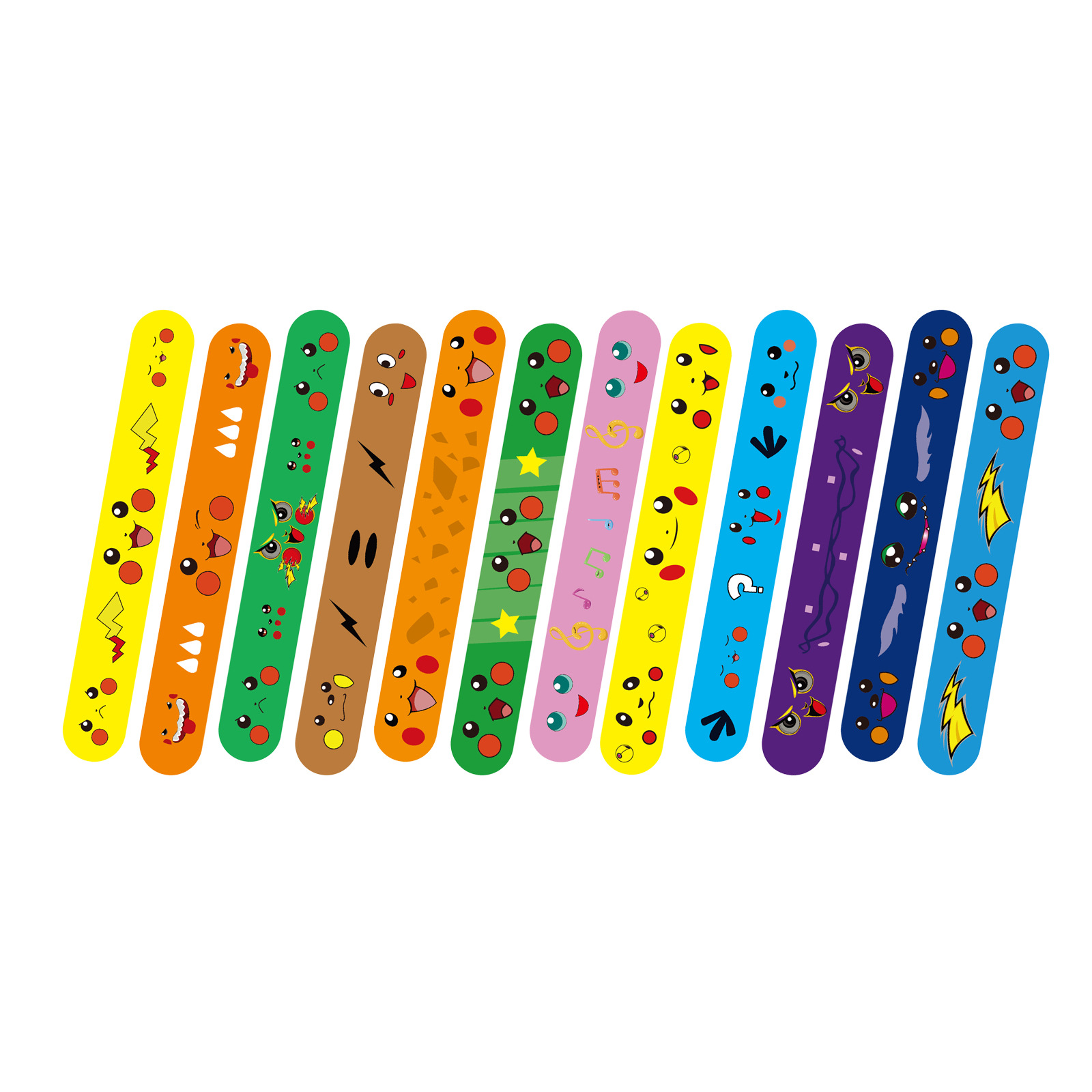 Nuevo cross-border Pokémon emoticon collar de PVC Pikachu pulsera de anillo