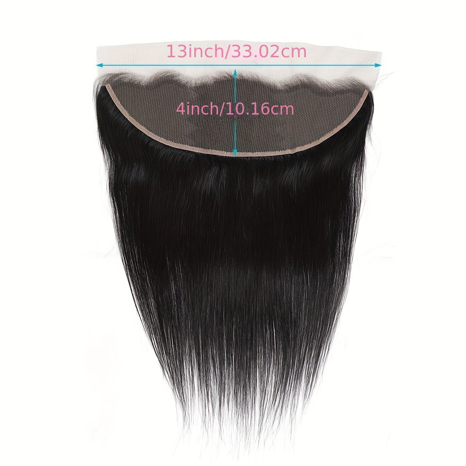 Transparente HD encaje bloque de cabello 5 * 5 13 * 6 13 * 4 4 * 4Human HairClosure bloque de cabello humano real