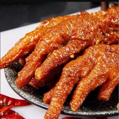 王小ハロゲン虎皮鳳爪ハロゲン香鶏爪インスタント鶏爪鳳爪間食ハロゲン味熟食1袋5斤