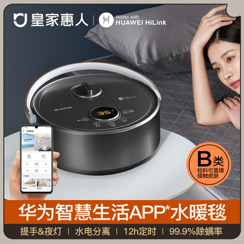 Royal Huirens HiLink Ecological Products Plumbing Electric Blanket Double Safety Home Mattress Water Circulation