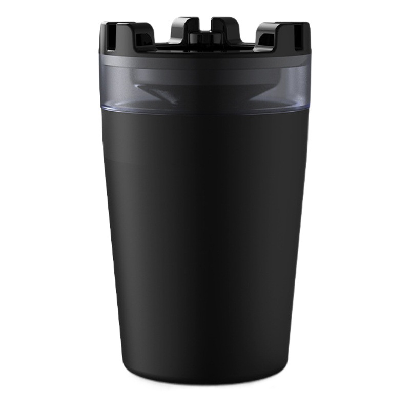 Cenicero con tanque de agua anti-Cenizas volantes caja gris hogar sala de estar creativo tanque de extinción de humo taza portátil tipo Cenicero del coche