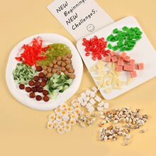PVC����ʳ��С�ɰ�������΢�sʳ��DIY�ֹ����ϰ����·��ʳ�����