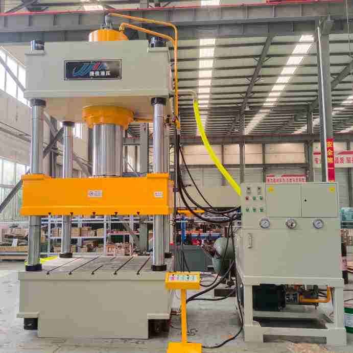 茶叶压饼液压机 200吨普洱茶加工四柱油压机，全自动压力机