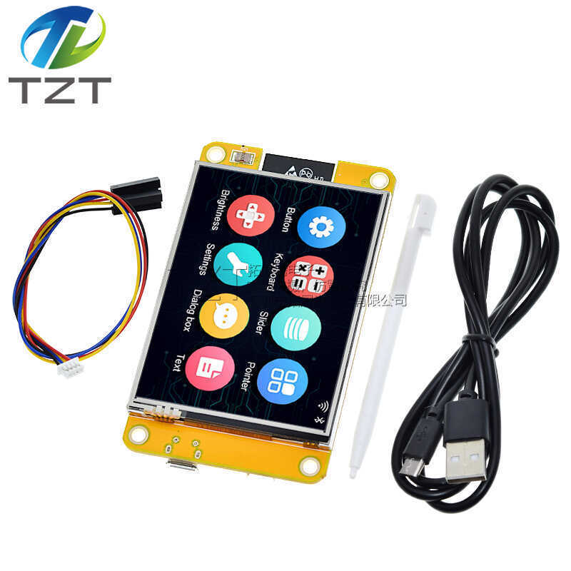 ESP32開発ボード2.8インチタッチスクリーンWIFI bluetoothスマートLCDディスプレイ240*320LVGL|undefined