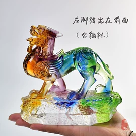 琉璃工艺品;其他装饰摆件;奖杯