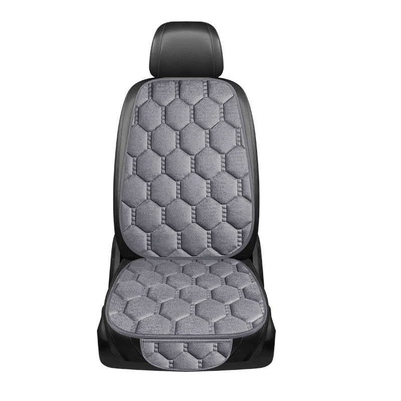 Winter Short Plush Car Seat Cushion Universal Seat Cushion Cross-Border E-Commerce Hot-Selling Single-Piece Seat Cushion Full Car Seat Cover Five Seats