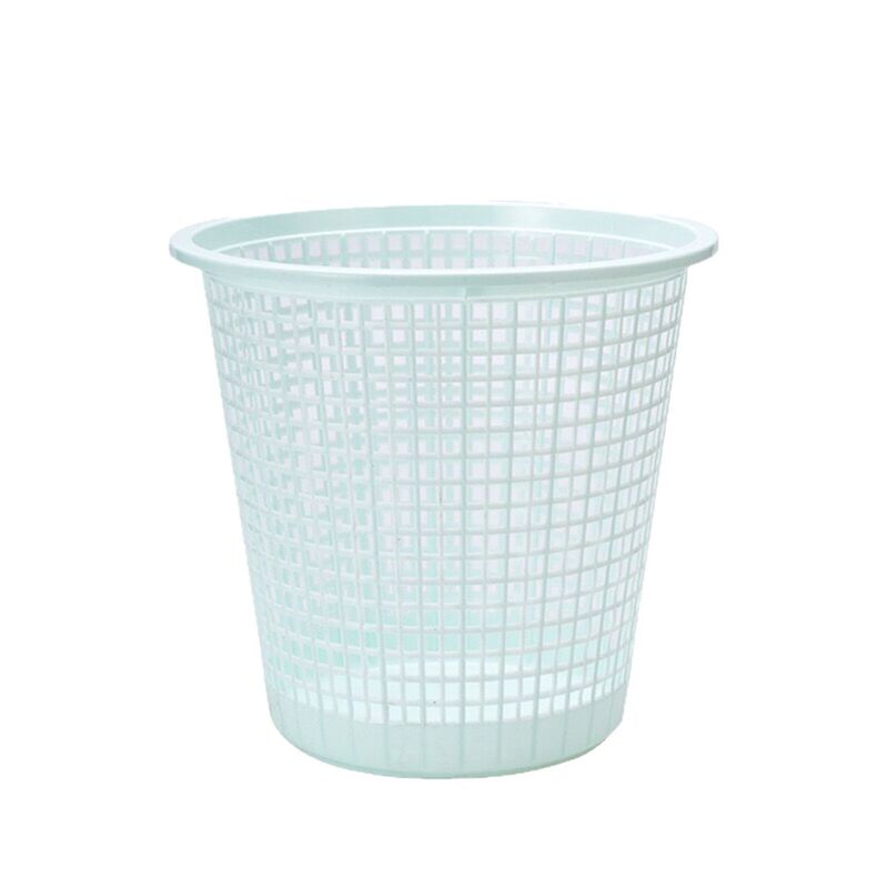 家庭用リビングルーム寝室プラスチック中空ゴミ箱北欧シンプルな蓋なしトイレットペーパーバスケットクリーニングゴミ箱|undefined