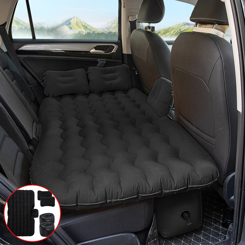 Vehicle-mounted inflatable bed – Qìchē Bed Thickened PVC - black