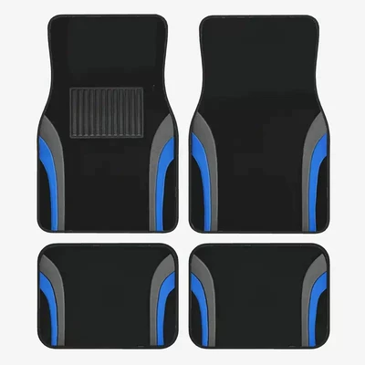 in the Car, Wear-Resistant and Easy – Avtomobil döşəmə paspasları - 0415-fm-1-3344cm-two-piece-pack