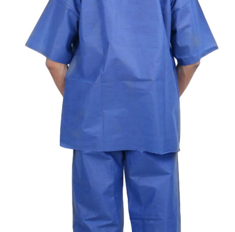 男女一次性浴服桑拿服浴衣汗蒸服美容按摩无纺布加厚足疗服洗手衣