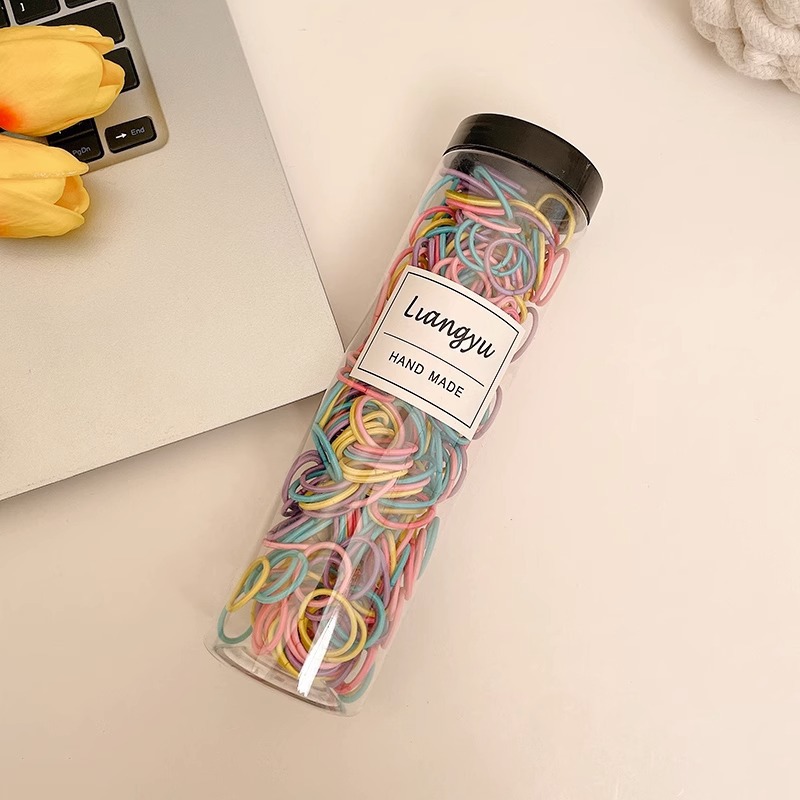 Ligas para el Cabello de Alta Elasticidad de Materiales Mixtos Duraderas para Mujeres