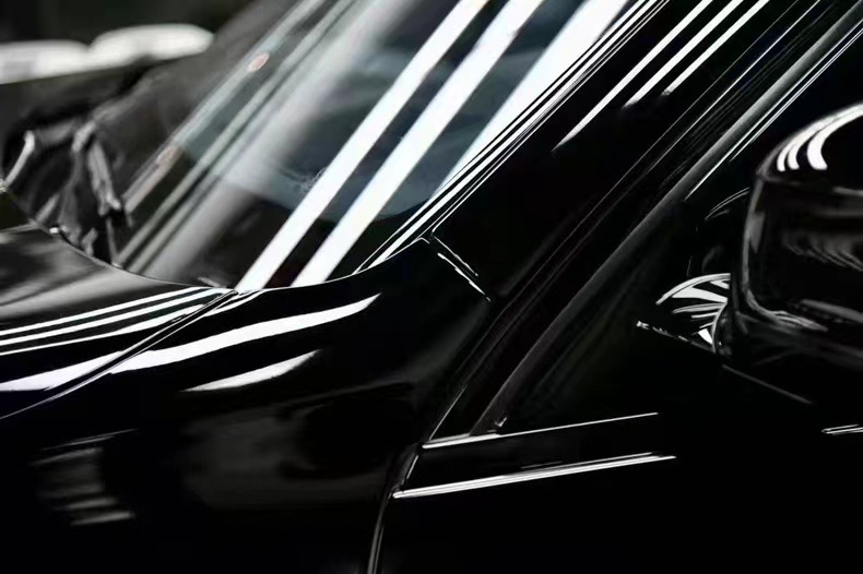 Car Imported Tpu Ultra-Bright Crystal Piano High-Gloss Black Full Car Paint Protective Film Color-Changing Film Repair and Anti-Dividing