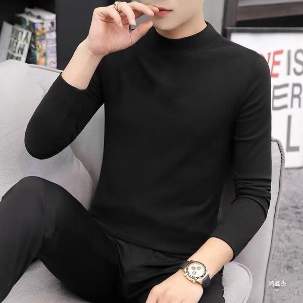 Velvet base body-friendly trend long-sleeve