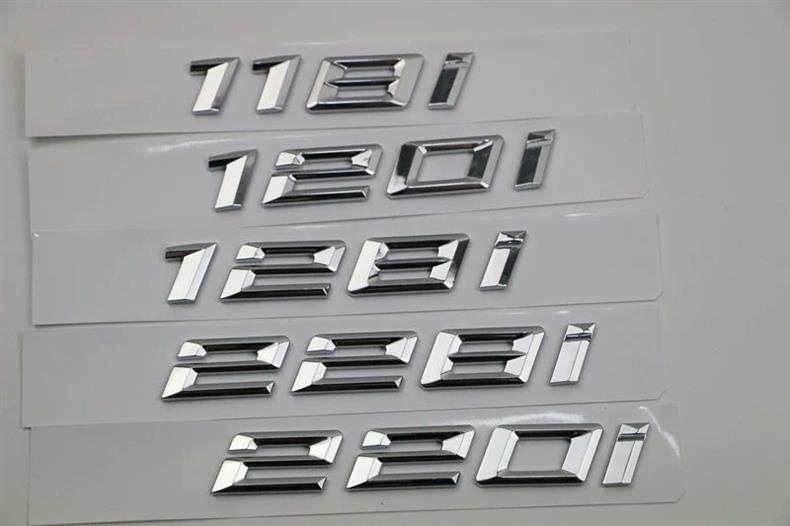 Suitable for 18-25 BMW 118i 120i 125i 128i 220i 225i 228i car logos and lettering