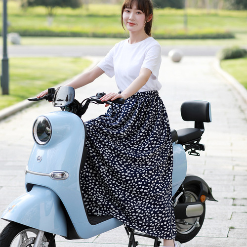 Electric Bike Windshield Sunshade Summer Sun Protection Half Body Apron Leg Protection Anti-Slip Bike Riding Sun Protective Skirt