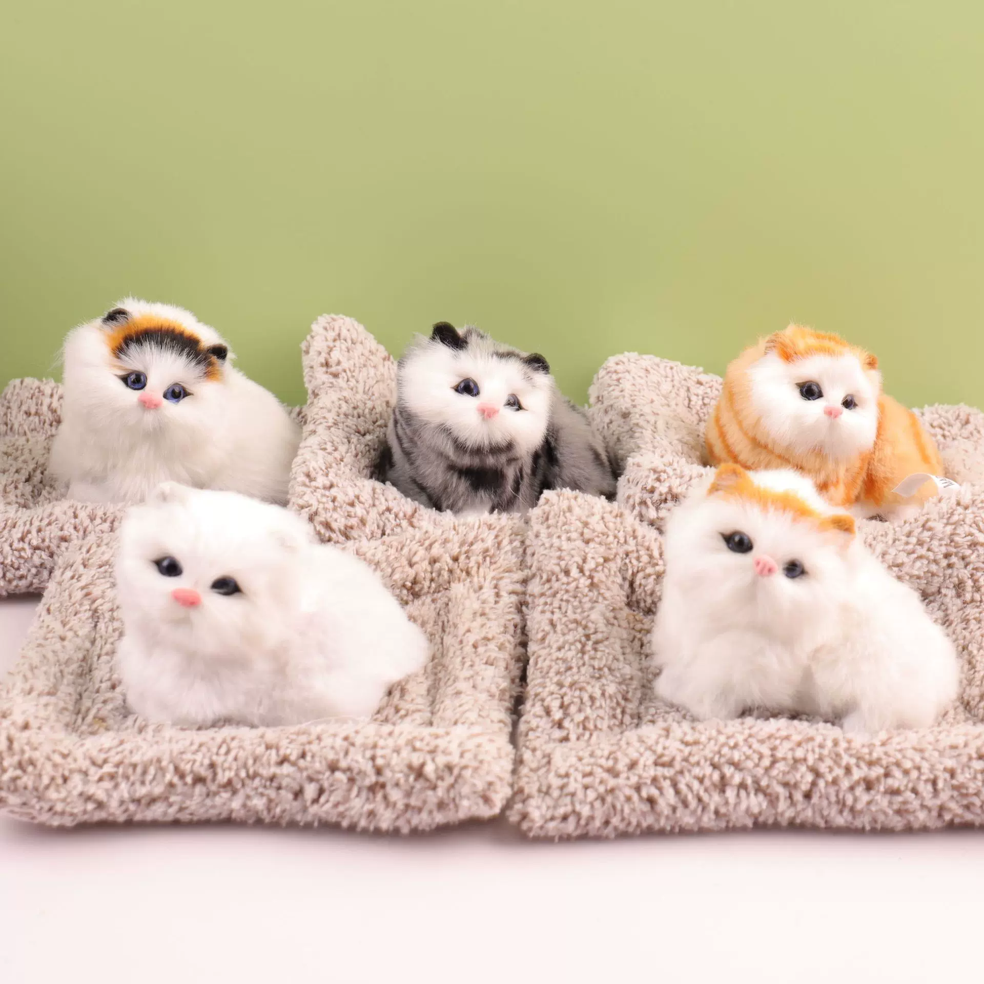 厂家货源仿真宠物猫咪会猫叫声摆件竹炭除异味净化工艺品会叫摆件