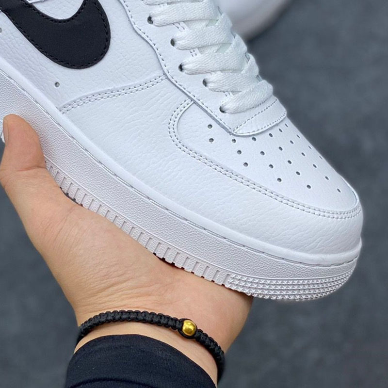 Putian zapatos de la Fuerza Aérea N ° 1 zapatos bajos del tablero superior AF1 zapatos blancos Alta versión AF1 pareja zapatos de hombre y mujer de moda casual