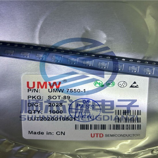 Umw7550-1 Sot-89-3Umw Guangdong Youtai Voltage Regulator Ic Chip