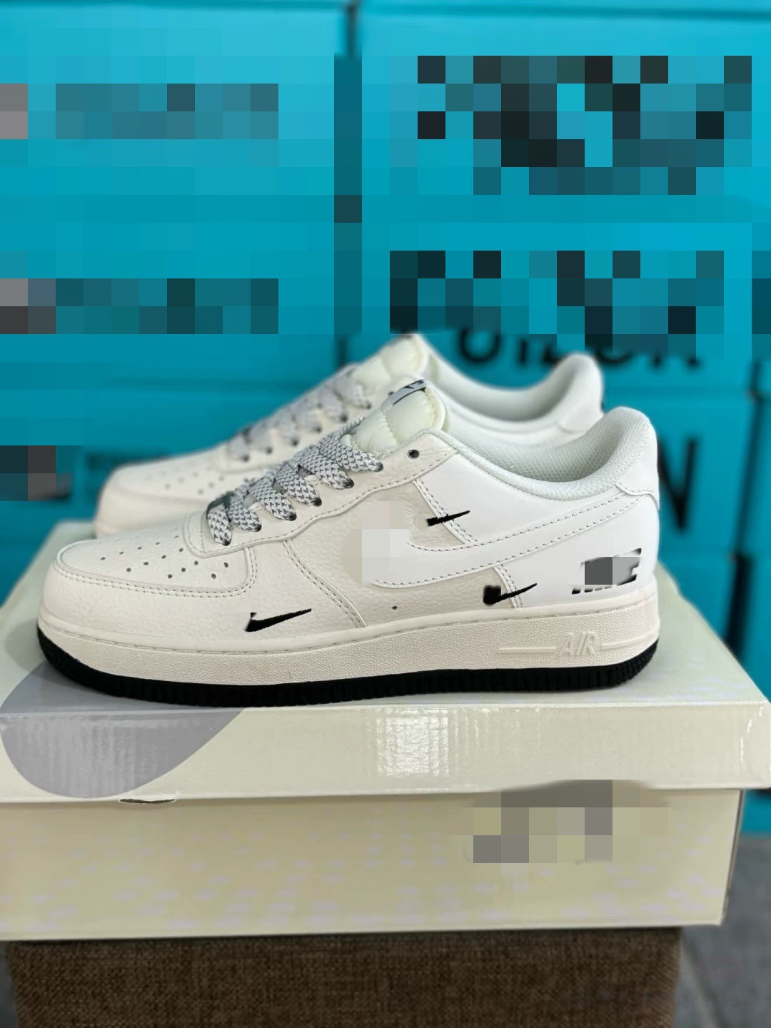 Низкие кеды (Putian Pure Original Air Force 1 Wheat) — унисекс, многоцветные, повседневные