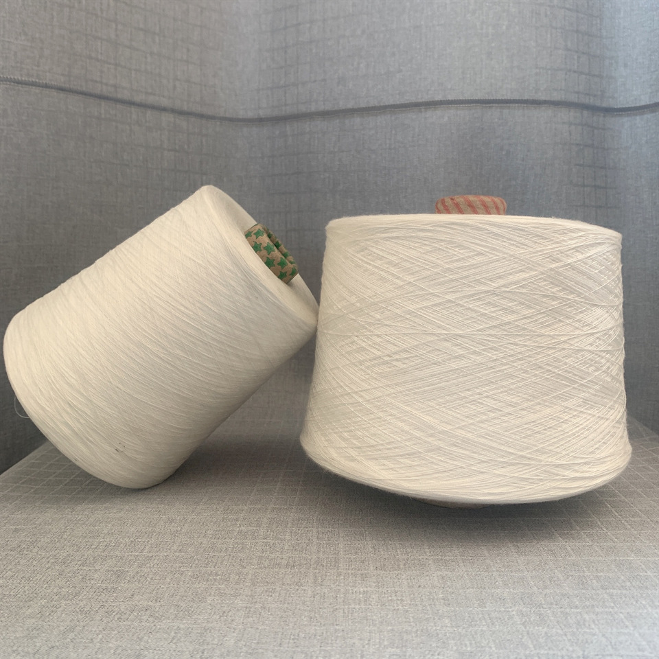 纯棉无捻纱32支/环锭纺无捻棉纱32支/60度维伦90度水溶无捻纱