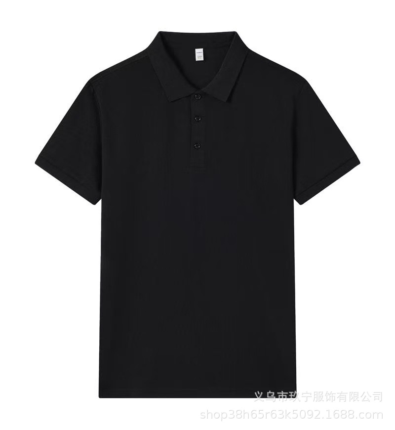 Primavera y verano para hombres y mujeres 7A antibacterianos de manga corta suelta polo suave piel libre de quemar camisa elástica al por mayor