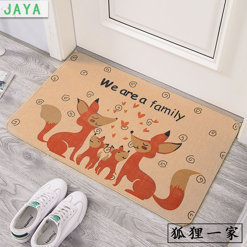 El comercio exterior de entrada caliente alfombra de piso de goma hogar comercial Puerta de seisal absorbente alfombra antideslizante alfombra de puerta al por mayor