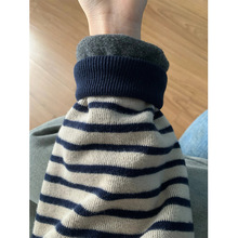 圆领卫衣女小个子春秋季新款美式复古慵懒风无帽宽松加绒长袖上衣