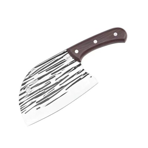 Fish Head Knife Kitchen Home Use Stainless Steel HandForged Chef Knife Sharp Bone Cutting Knife Traveling Street Vendor